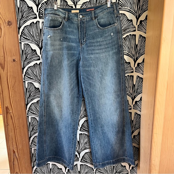 Pilcro Denim - NWOT Pilcro Wide Leg Anthropologie Jeans Size 32